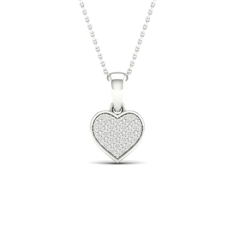 10K 0.05CT Diamond Pendant