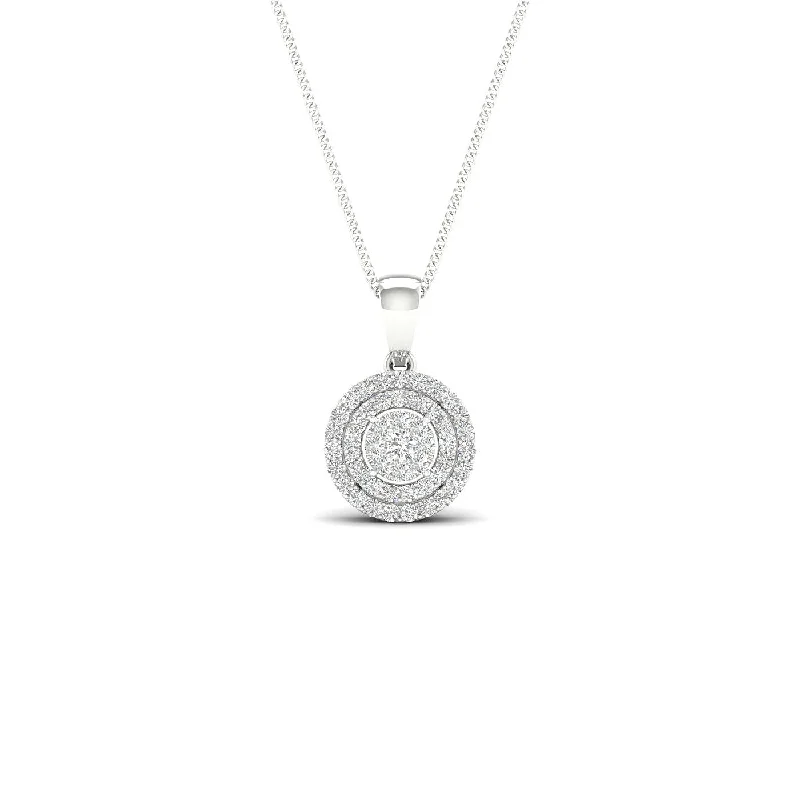 10K 0.13CT Diamond Pendant