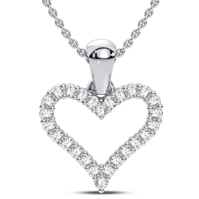 10K 0.16CT Diamond Pendant