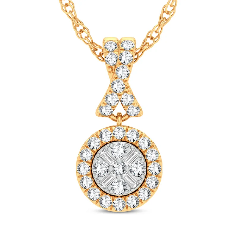 10K 0.20ct Diamond Pendant