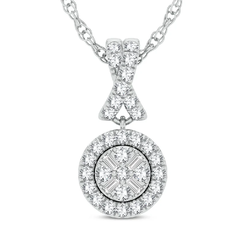 10K 0.20ct Diamond Pendant