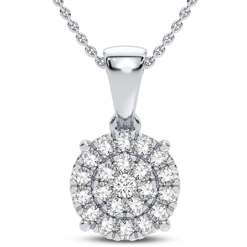 10K 0.25CT DIAMOND PENDANT