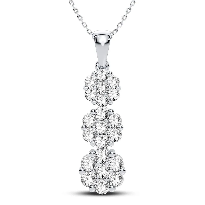 10K 1.37CT Diamond Pendant