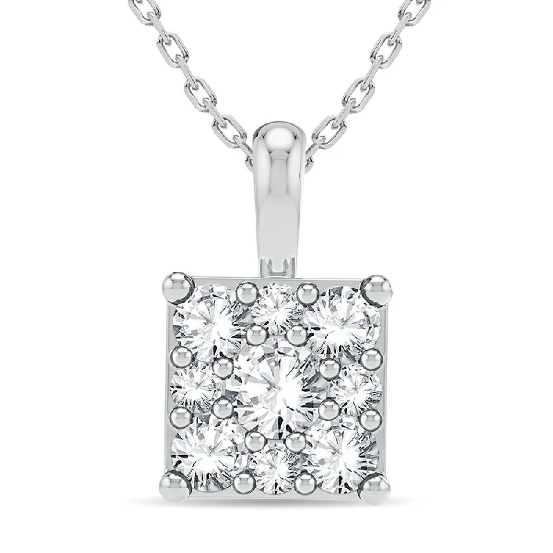 14K 0.23CT Diamond Pendant