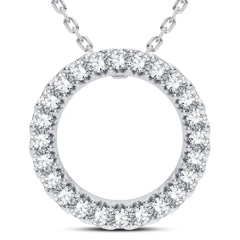 14K 0.25CT DIAMOND PENDANT