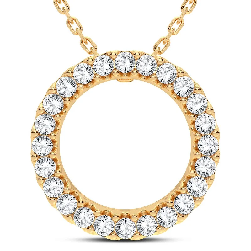 14K 0.25CT DIAMOND PENDANT