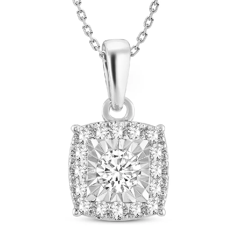 14k 0.50ct Diamond Pendant