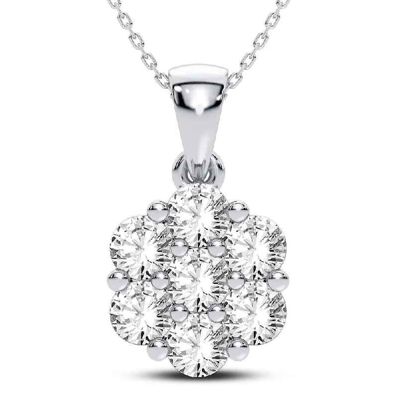 14K 1.50CT Diamond Pendant