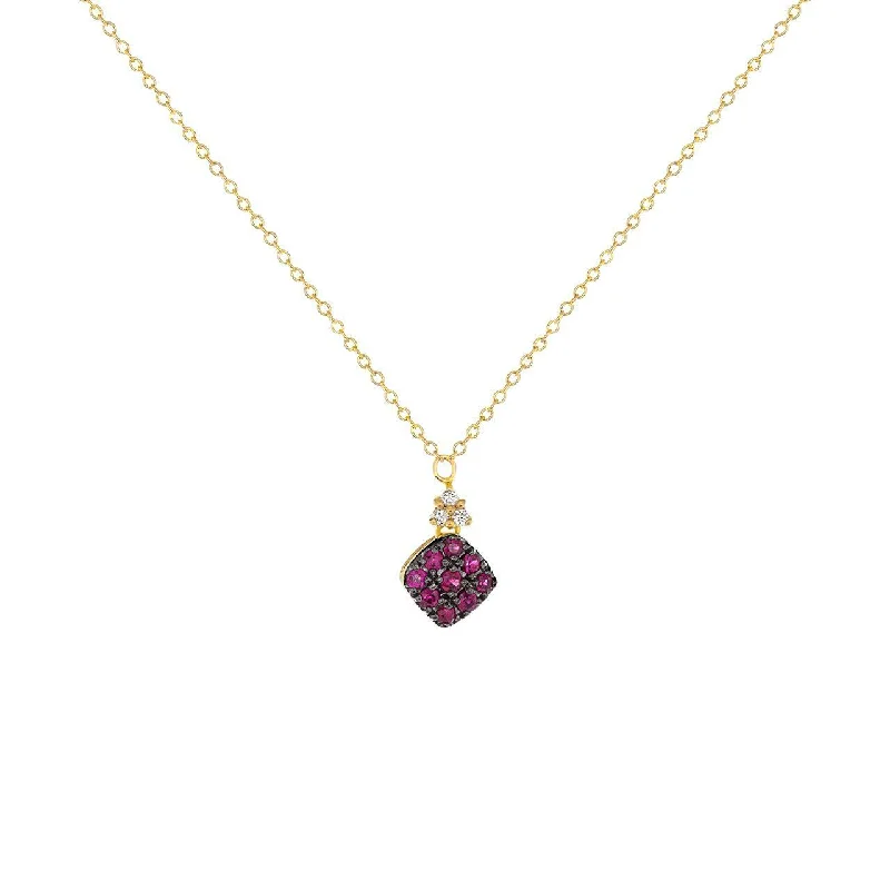 Caitlin Ruby Pendant