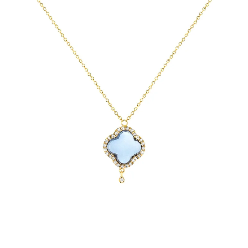 Flora London Blue Topaz Necklace