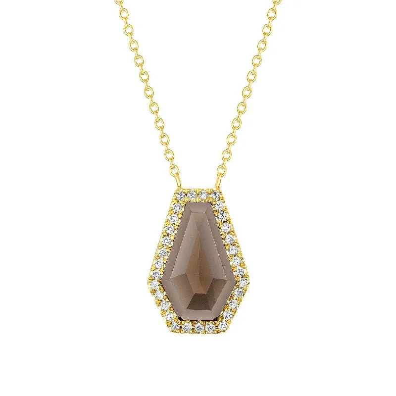 Cleopatra Smokey Quartz Necklace