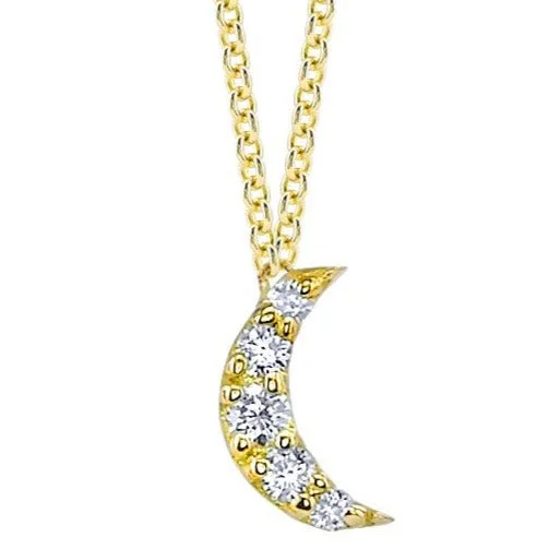 Moon Child Diamond Necklace