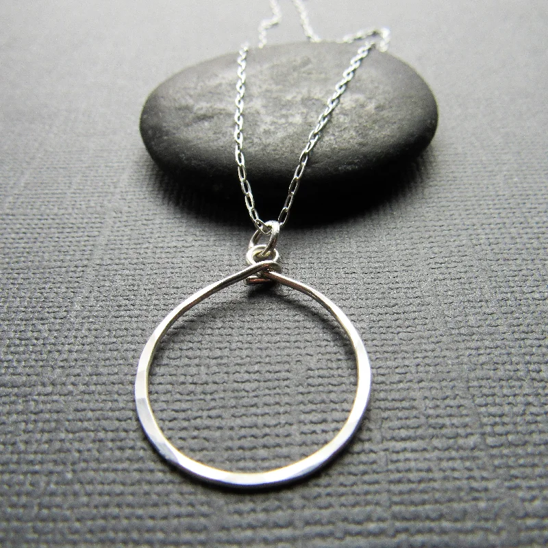 Sterling Silver Raindrop Necklace