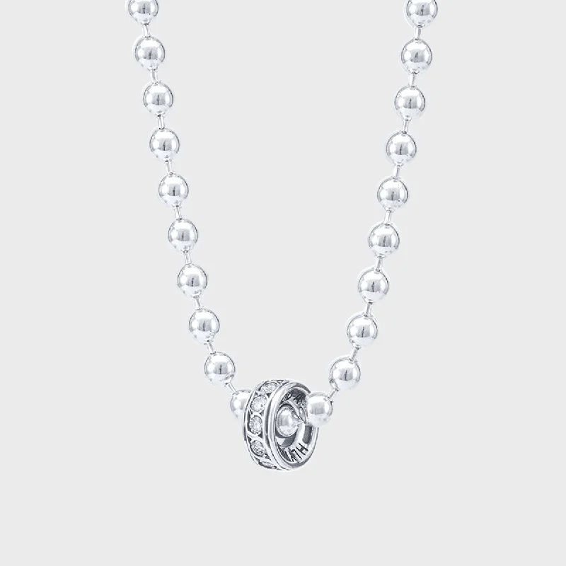 Pavé Rondel | White Diamonds