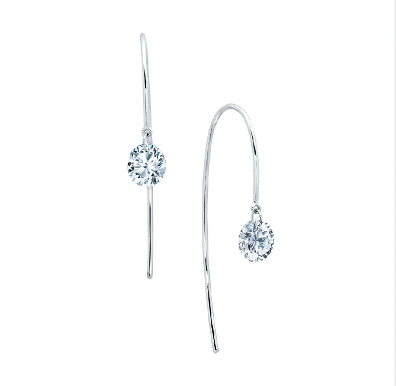 Frameless Dangle Earrings