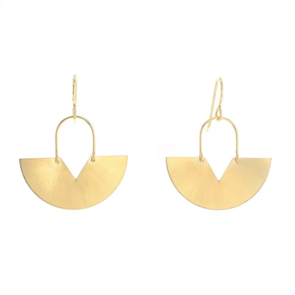 Gold Cypress Earrings