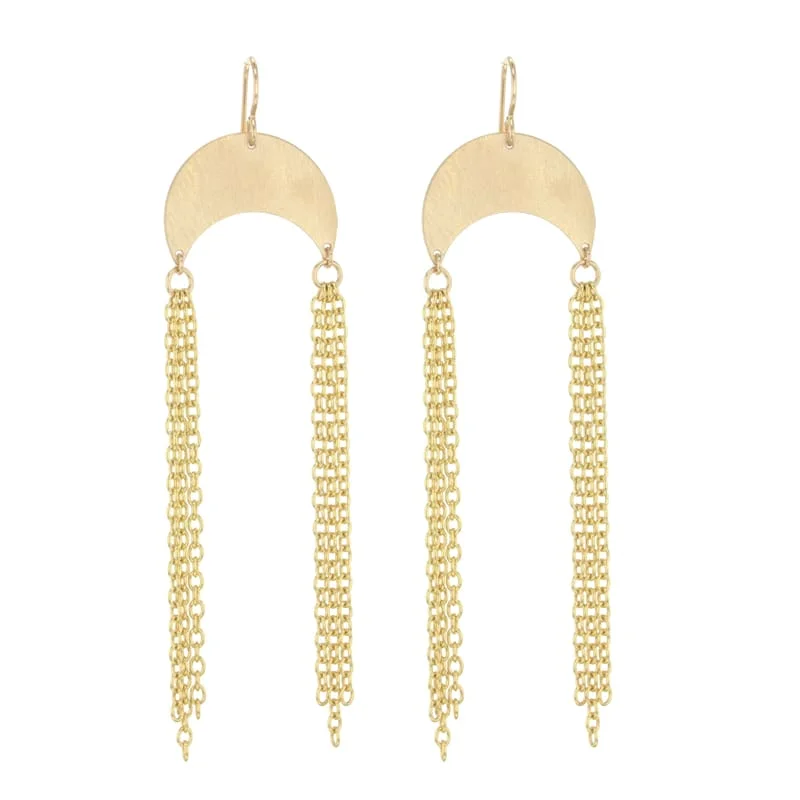 Gold Mystic Earrings