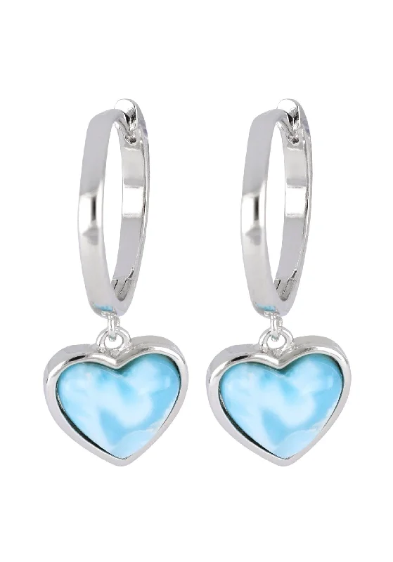 Larimar Ladies Earrings (Larimar)