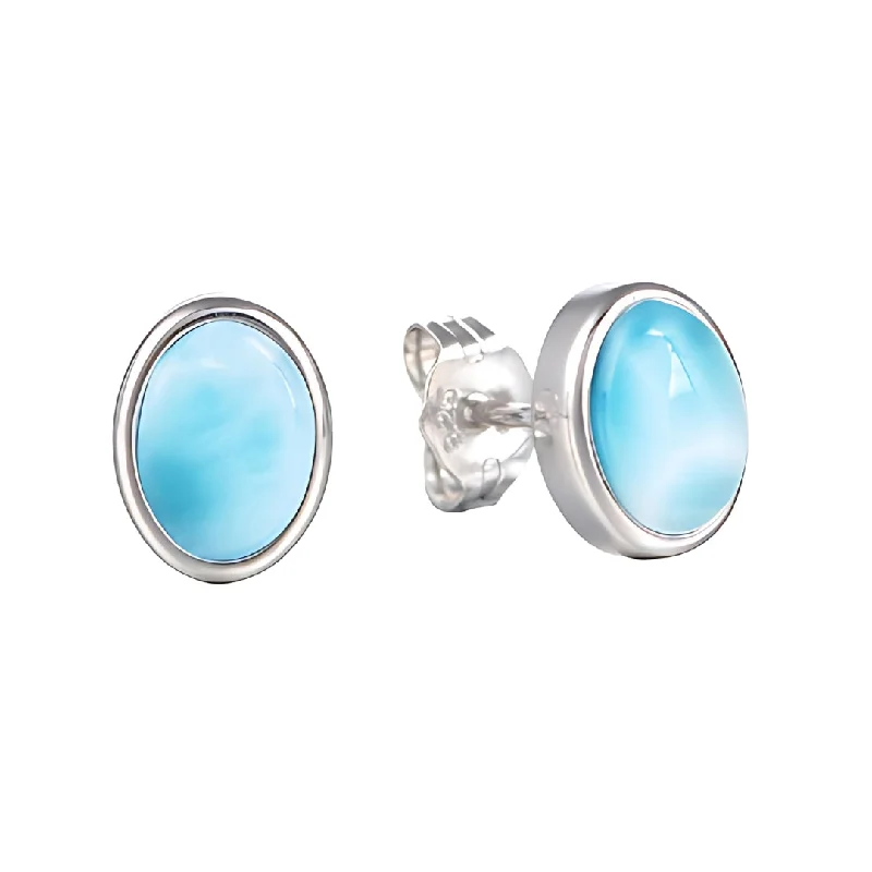 Larimar Earrings