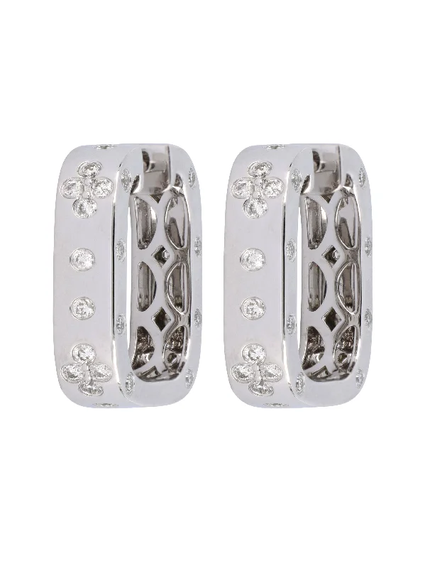 White Diamond Ladies Earrings (White Diamond 1.05 cts.)