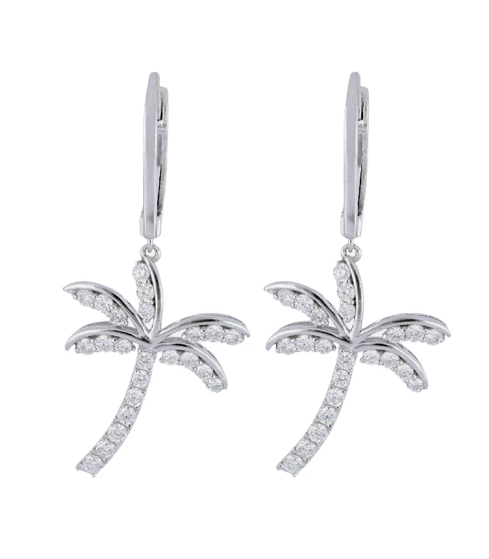 White Diamond Ladies Earrings (White Diamond 1.29 cts.)