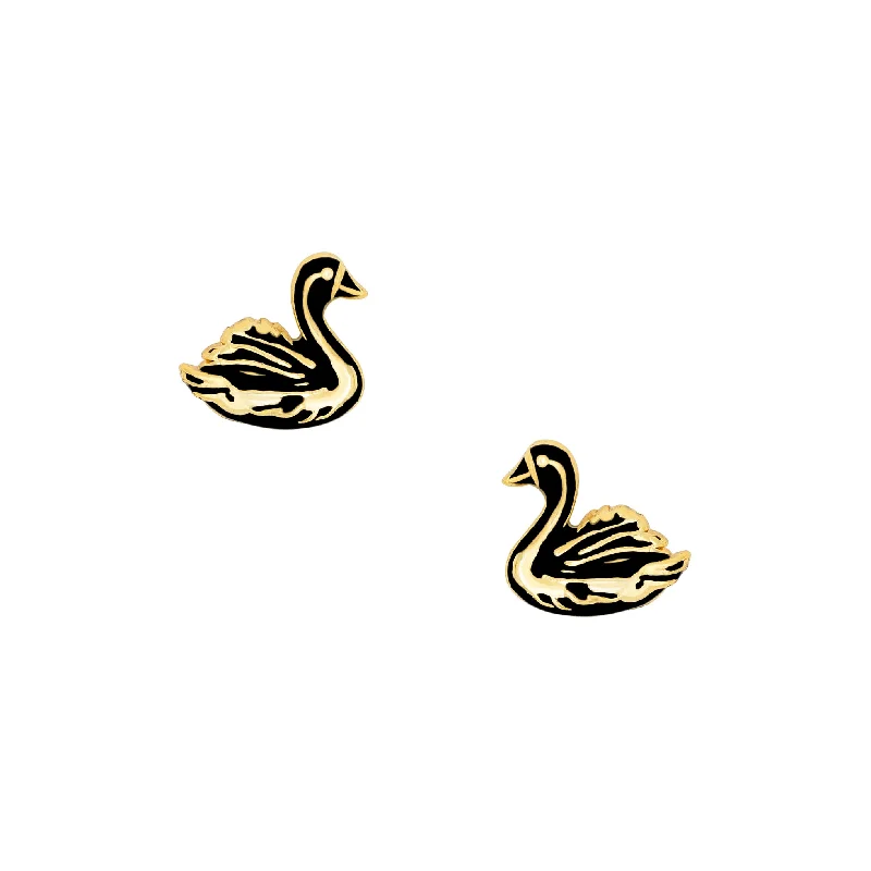 Black Swan Studs