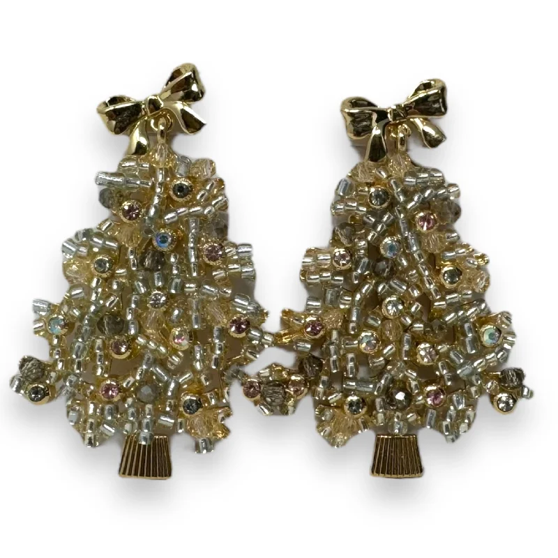 Golden Christmas Tree Earrings Dangle/drop By Baublebar