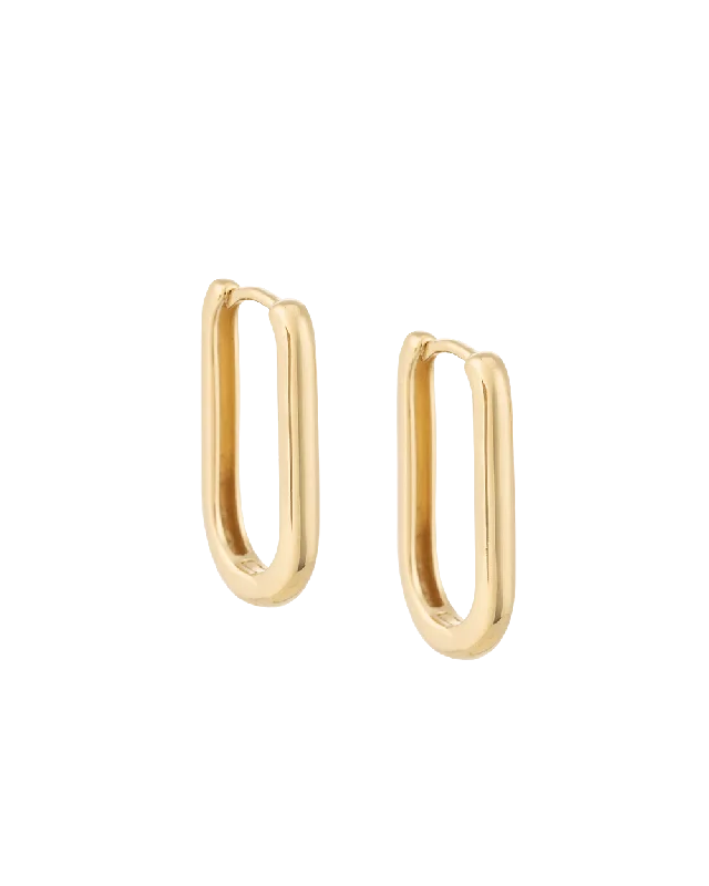 EMBRACE HOOPS (18K GOLD PLATED)