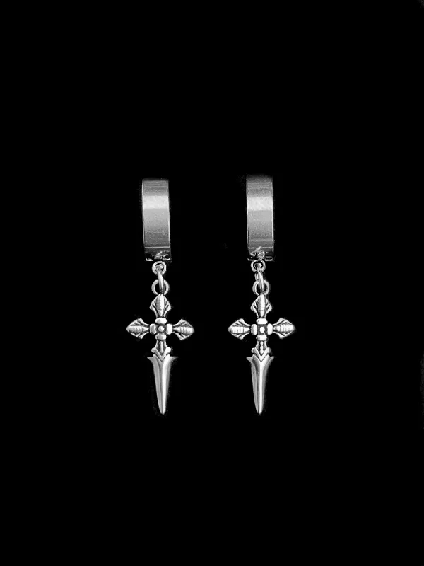 Soft Dagger Drop Earrings