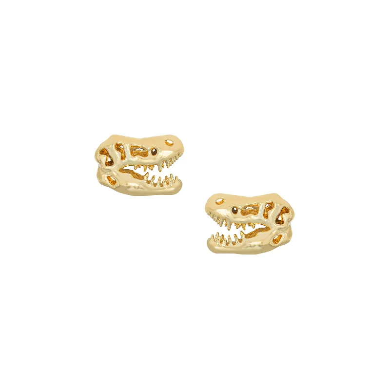 T-Rex Skull Studs