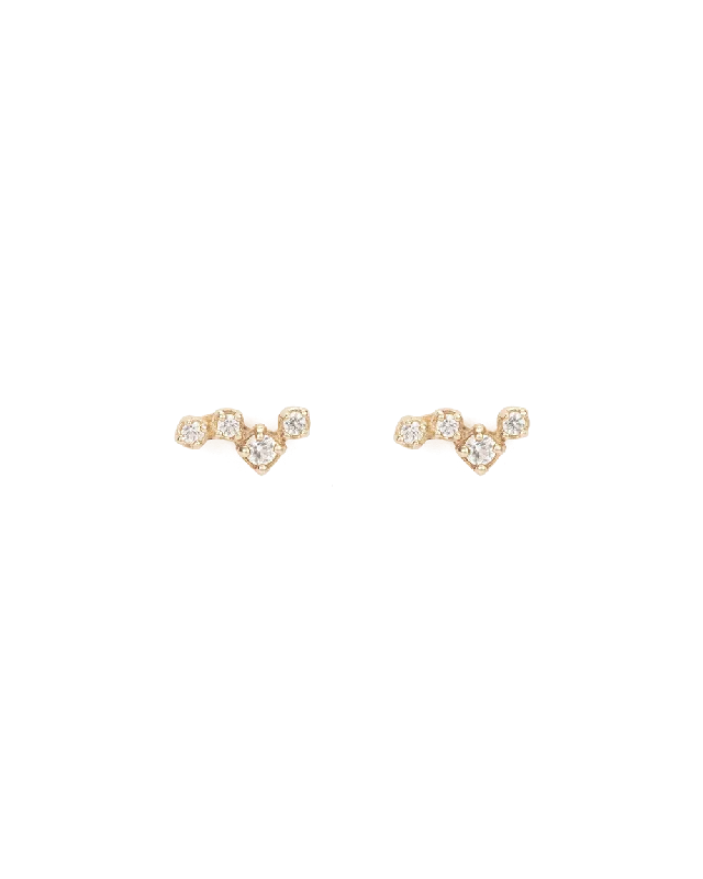 VALENCIA TOPAZ STUDS (9K GOLD)