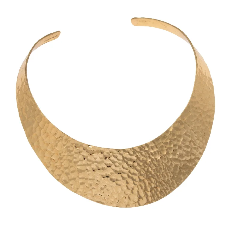 Alchemia Hammered Wide Collar