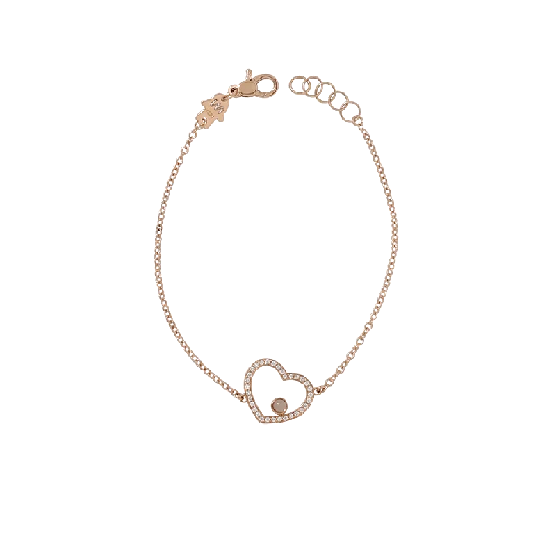 Amore Mini Heart Eye Bracelet