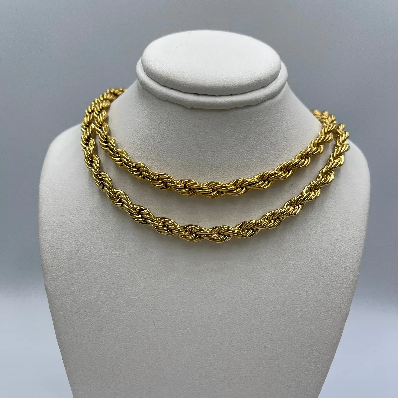 Chunky Rope Chain Necklace