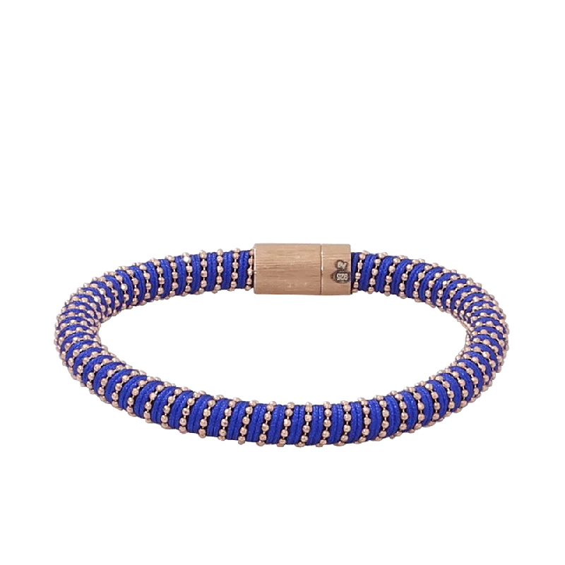 Cobalt Twister Band Bracelet