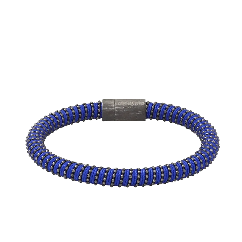 Cobalt Twister Band Bracelet