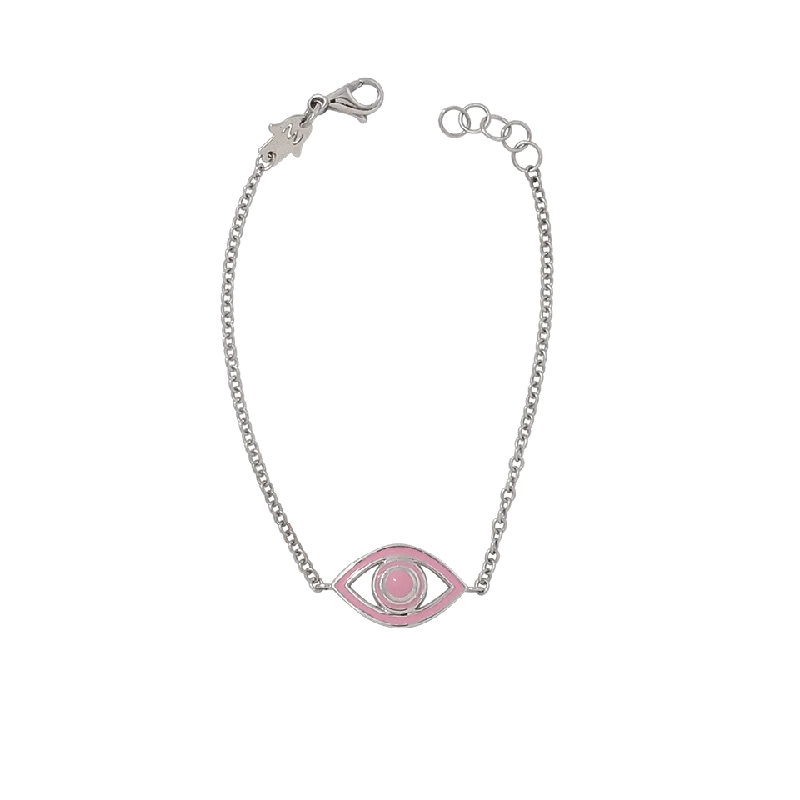 Fortuna Mini Eye Pink Bracelet