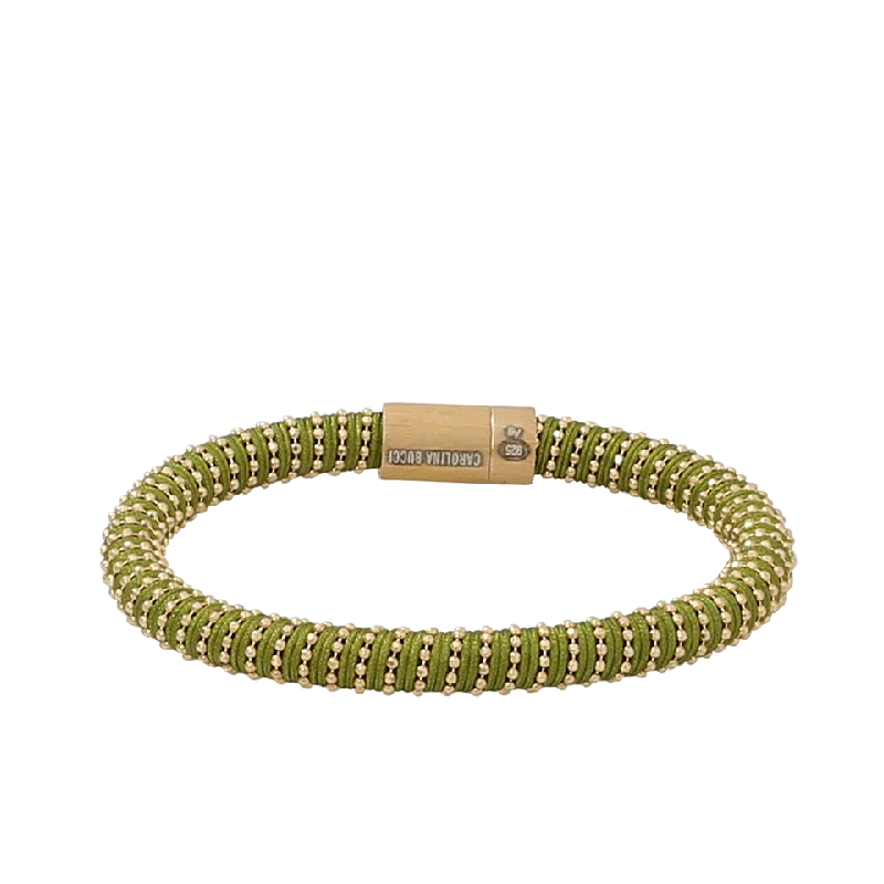 Light Green Twister Band Bracelet