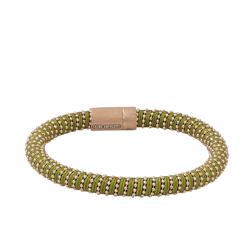 Light Green Twister Band Bracelet