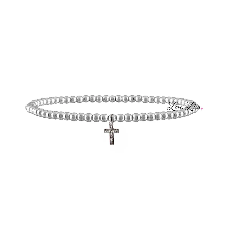 Tiny Little Cross Bracelet