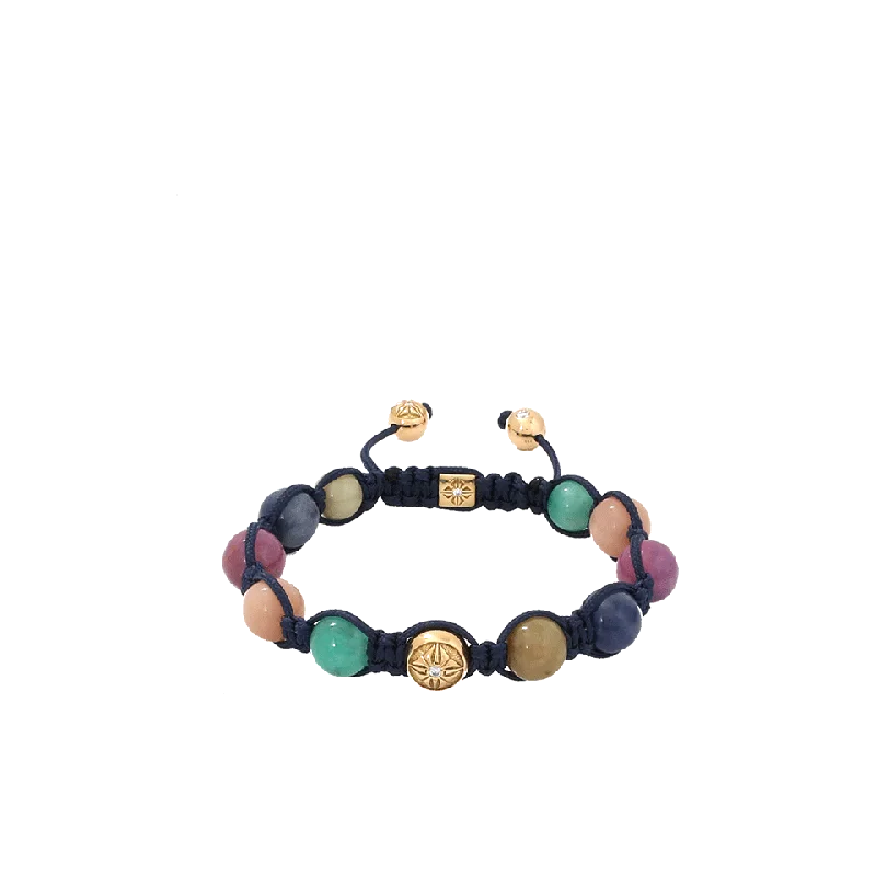 Mixed Stone Beaded Bracelet