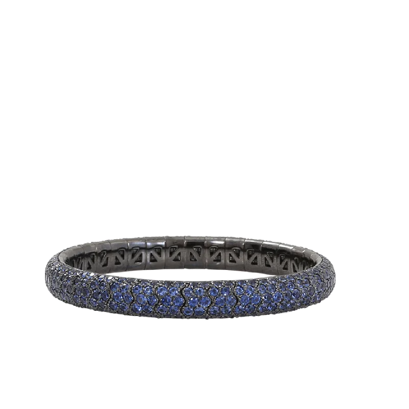 Sapphire Pave Spring Bracelet