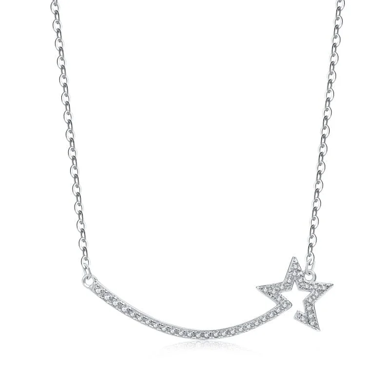 Silver Star Necklace