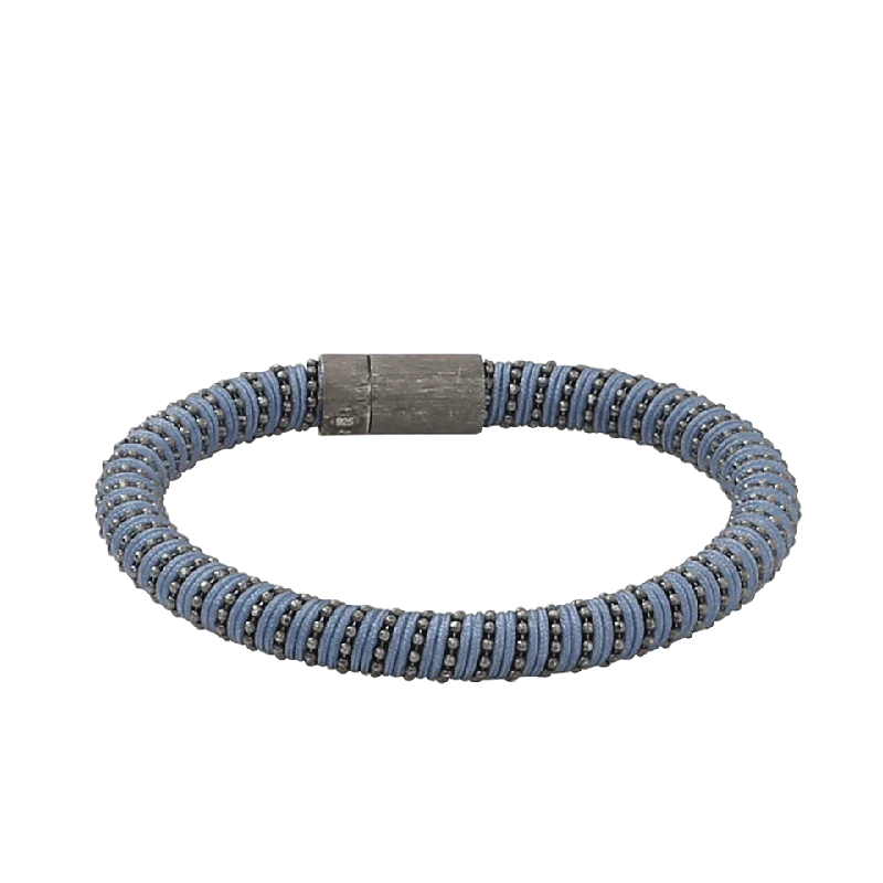 Slate Twister Band Bracelet