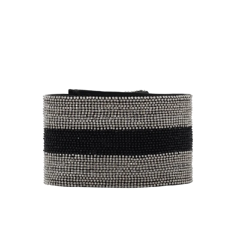 Thick Monili Snap Bracelet