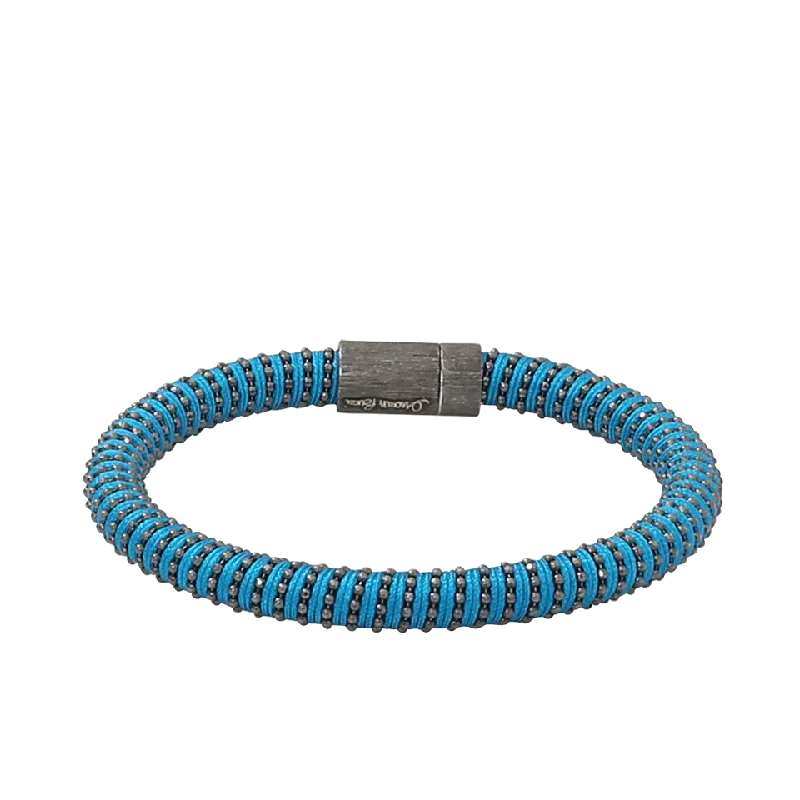 Turquoise Twister Band Bracelet